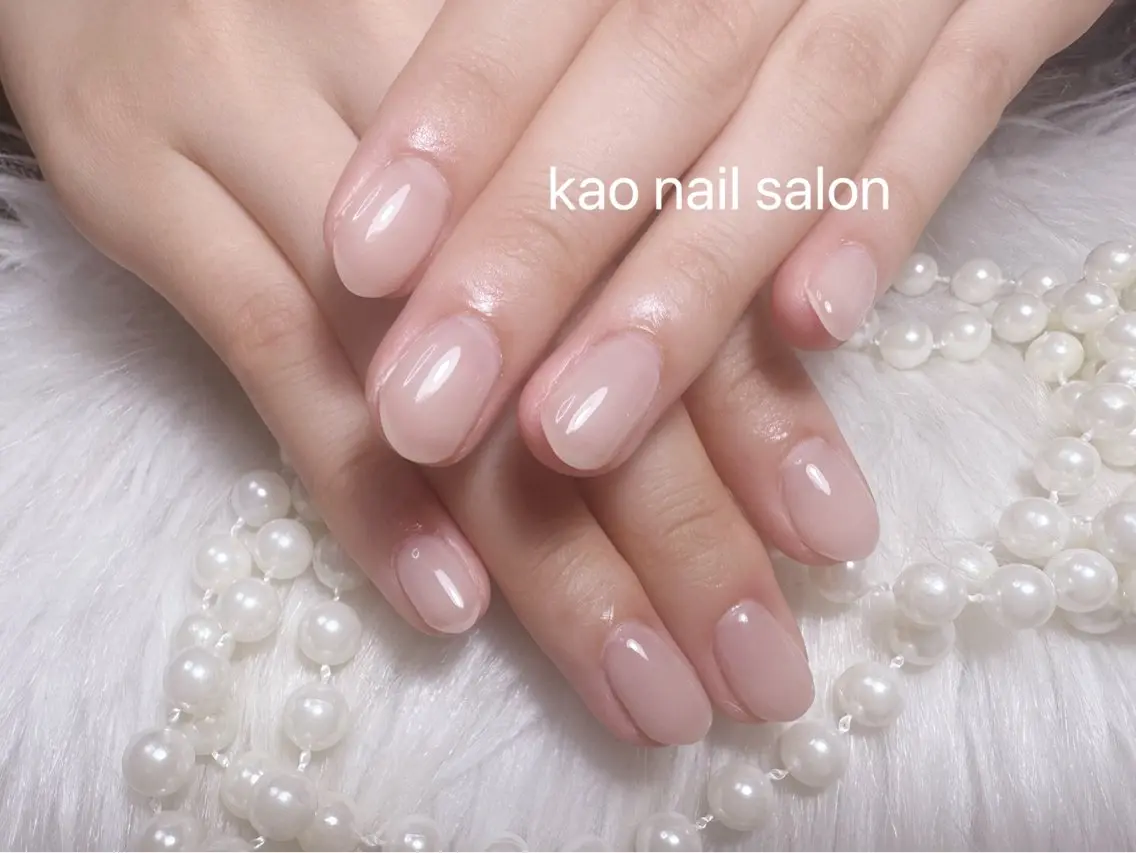 ネイル ハンドネイル kao nail マグネット/長さだしのネイルデザイン