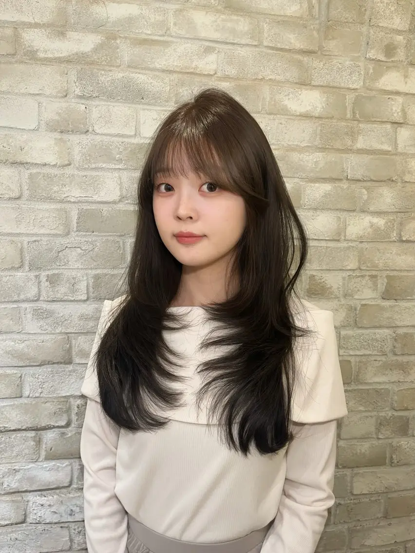 ロング ロング カット ヘアカラー レイヤーカット 🌻AOI🌻のヘアスタイル