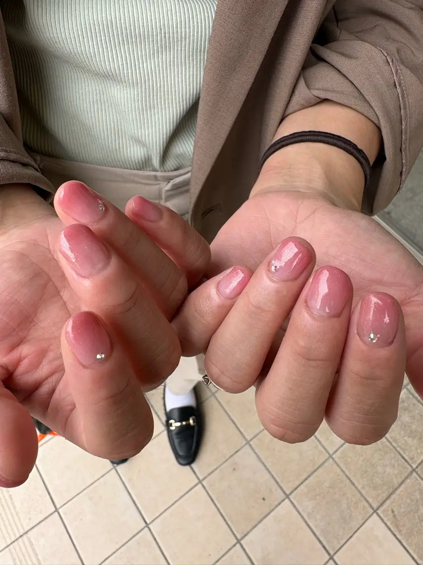 ネイル ハンドネイル シンプルネイル💎 あゆのネイルデザイン