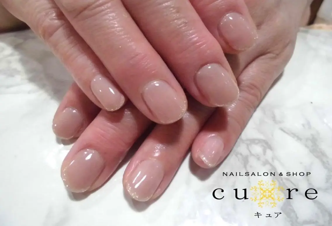 ネイル ラメ(グリッター) ネイルサロン Cureのネイルデザイン