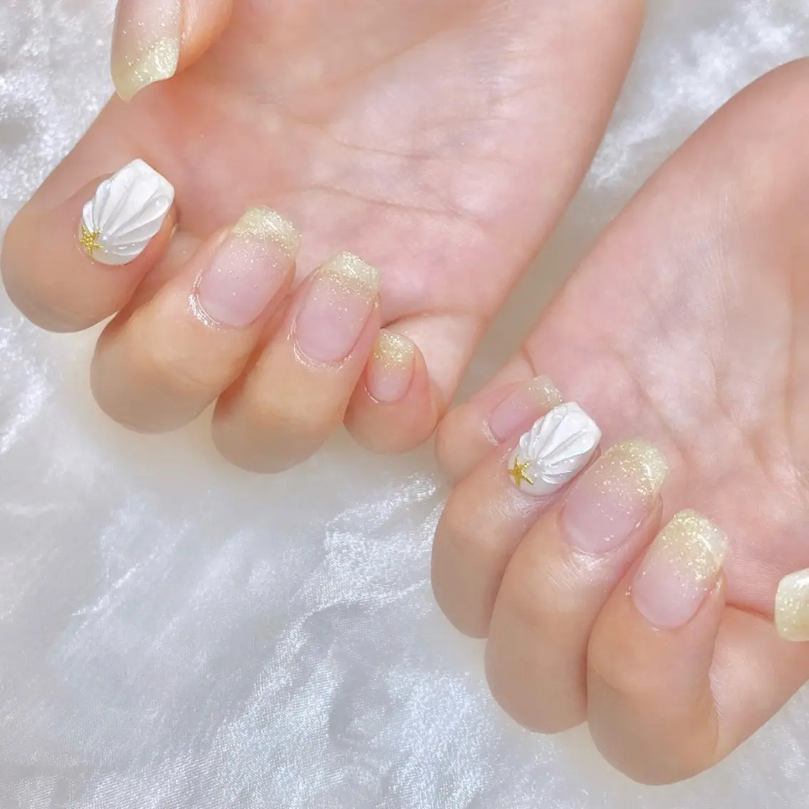 ハンド 他店オフ+2本アートコース(1.5h制)¥4980の写真