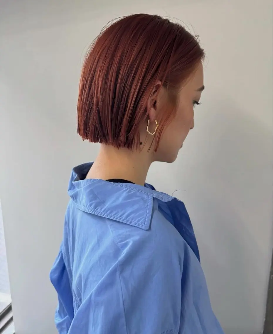 ミディアム カラー パーマ ヘアアレンジ メンズ 心斎橋美容室 Junのヘアスタイル