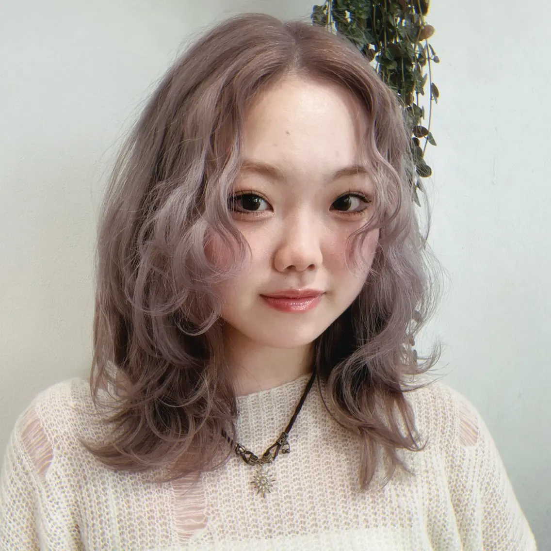 セミロング カラー モテhair♡.* マツエク/さくら🍨のヘアスタイル