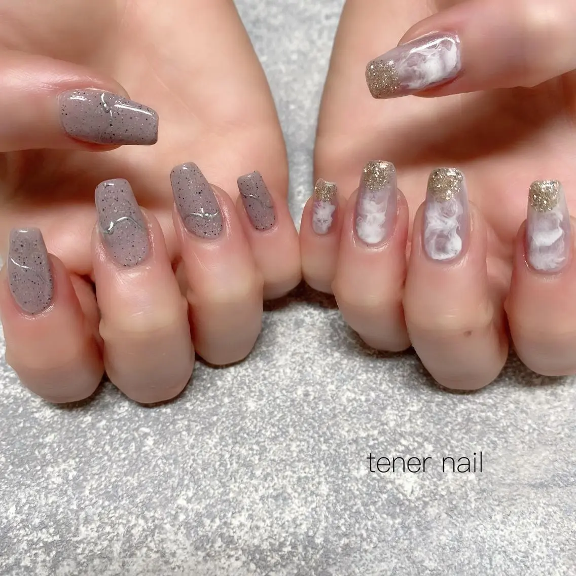 ネイル ニュアンスネイル テネルネイル tener nailのネイルデザイン