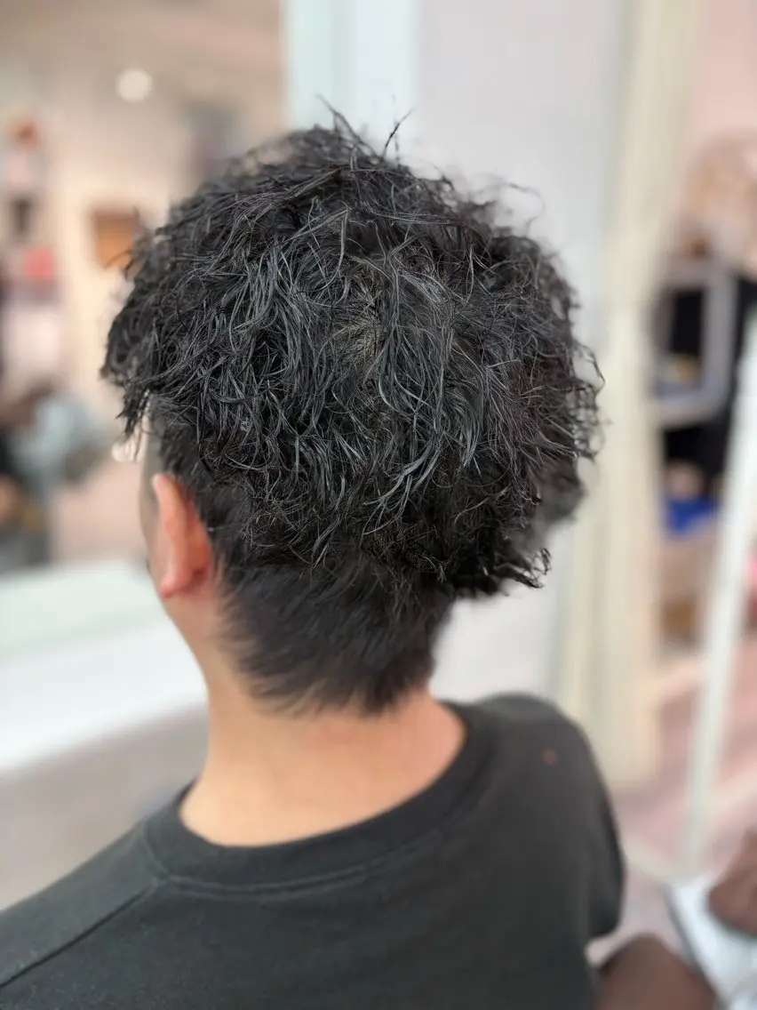 パーマ メンズ カット 松山 彩香のヘアスタイル