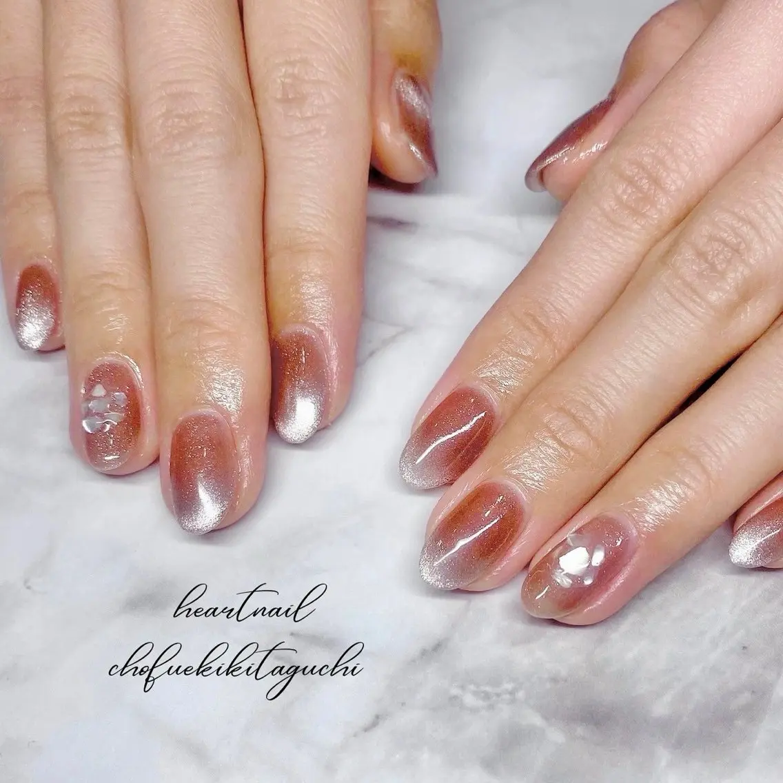 ネイル ハンドネイル 💎Heart Nail💎のネイルデザイン