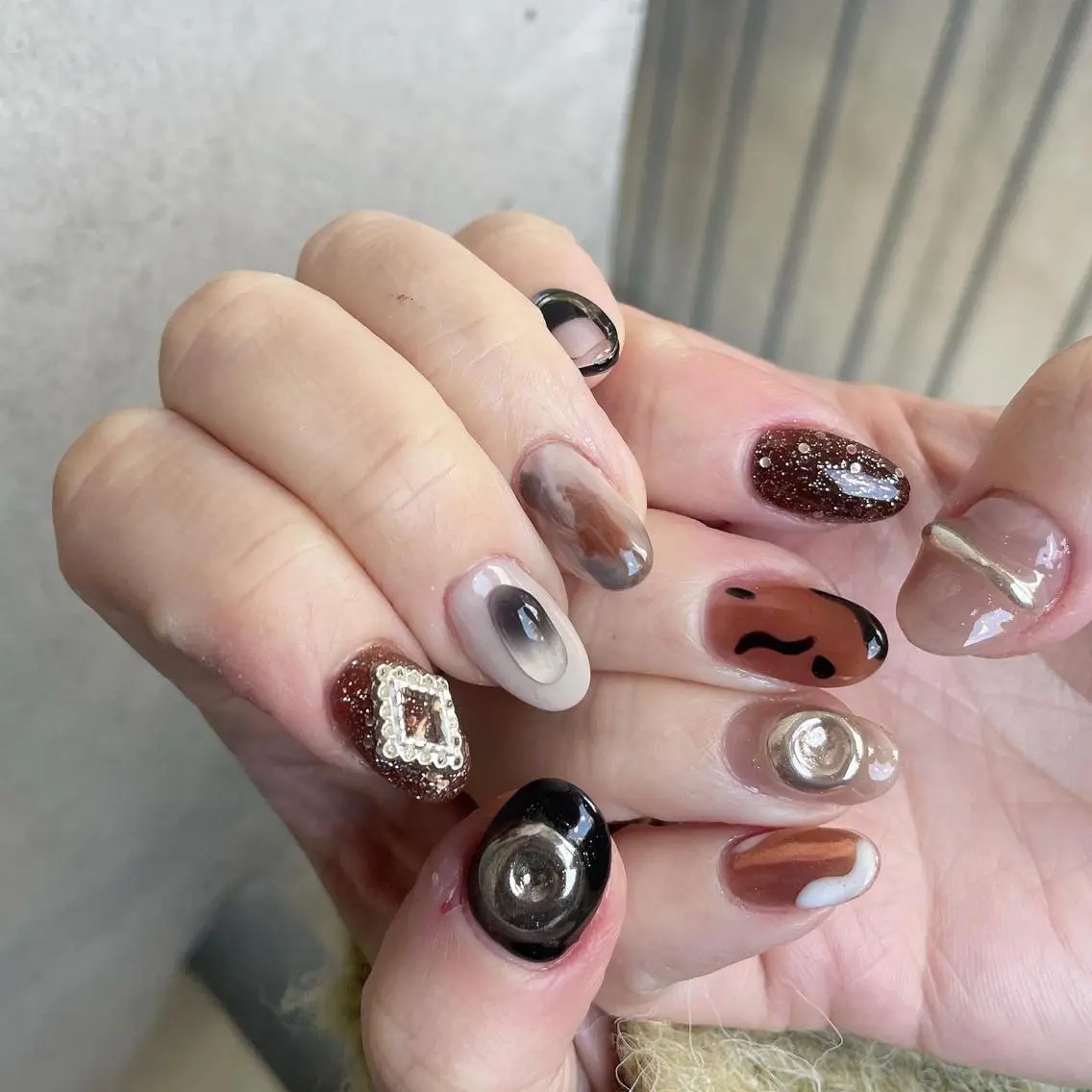 ネイル マツエク・マツパ ハンドネイル M. Shihoのネイルデザイン