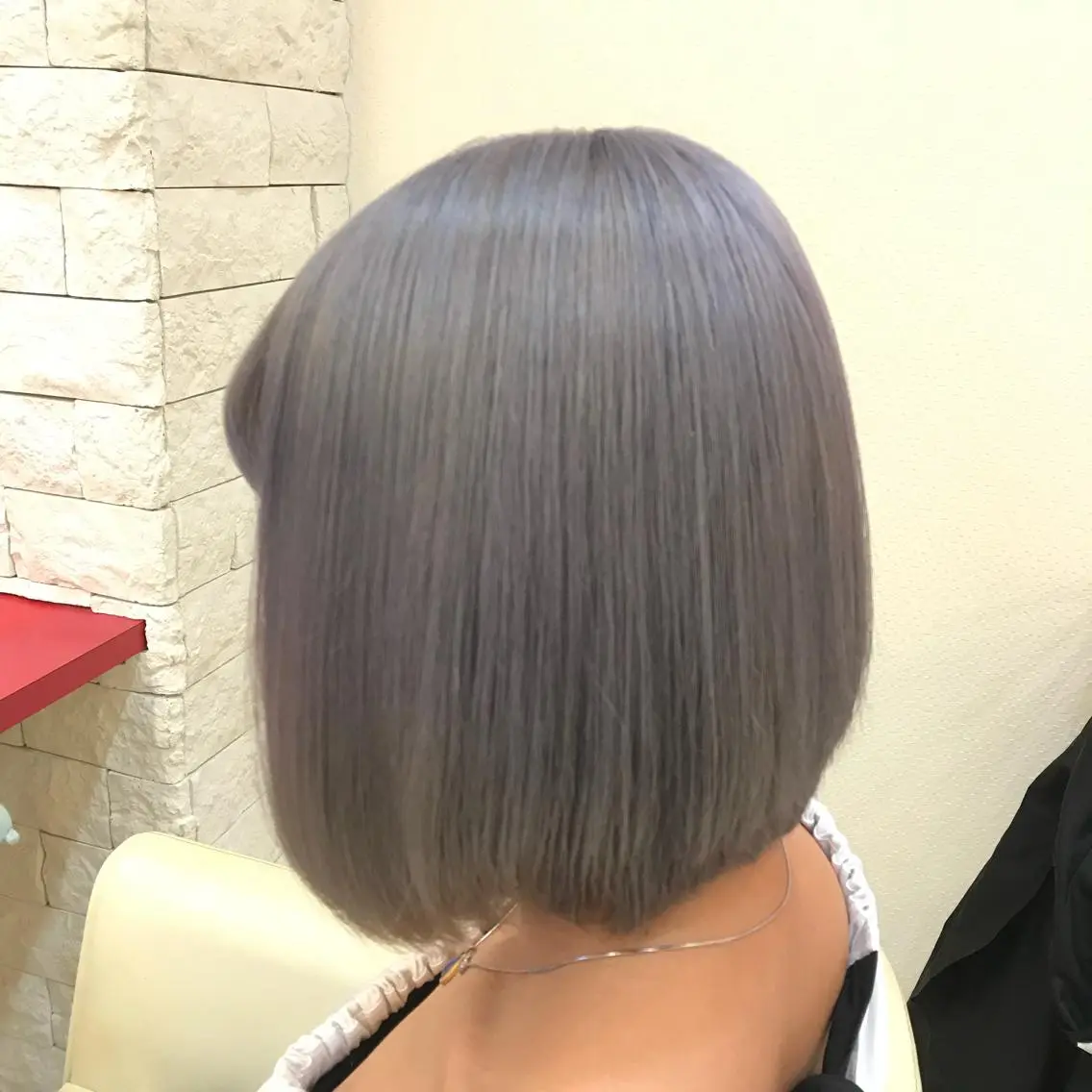 ミディアム 櫻井 なんなのヘアスタイル
