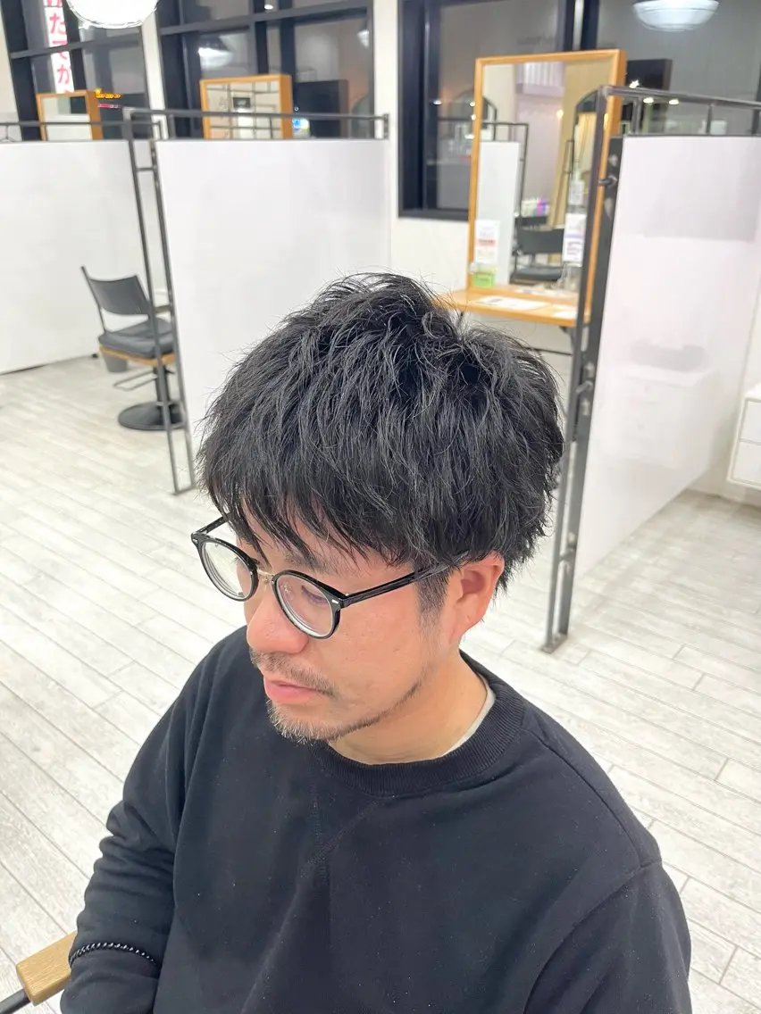 パーマ メンズ メンズパーマ メンズツイストパーマ ツイストパーマ 南雲優佑 メンズ特化のヘアスタイル