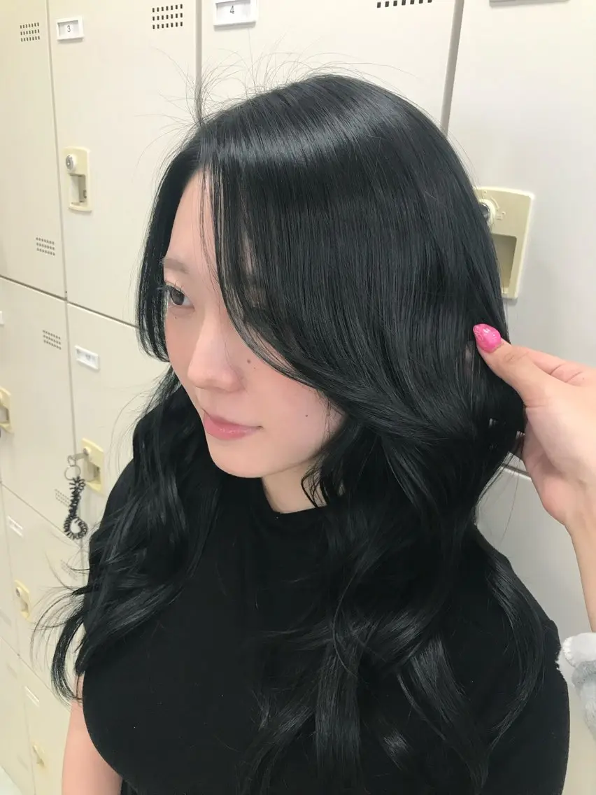 ロング ヘアカラー 柔らかベージュ🐈/ 艶カラー/towaのヘアスタイル