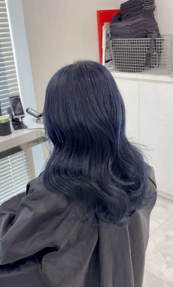 ロング カラー ヘアカラー 野口 楓華のヘアスタイル