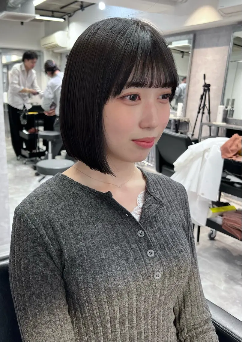 ショート 顔周りカット レイヤーカット カット ヘアセット 透明感/レイヤー 🇰🇷tomonaのヘアスタイル