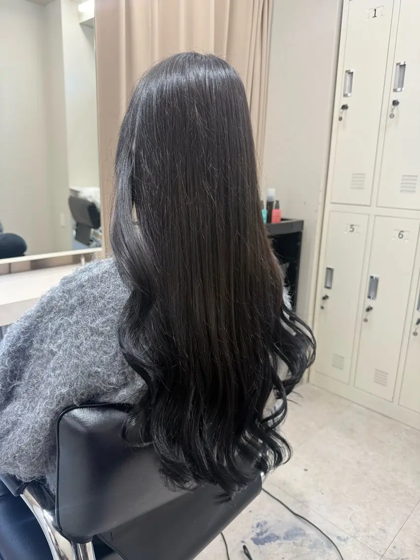 カラー カット ヘアカラー トリートメント haru 髪質改善サロンのヘアスタイル