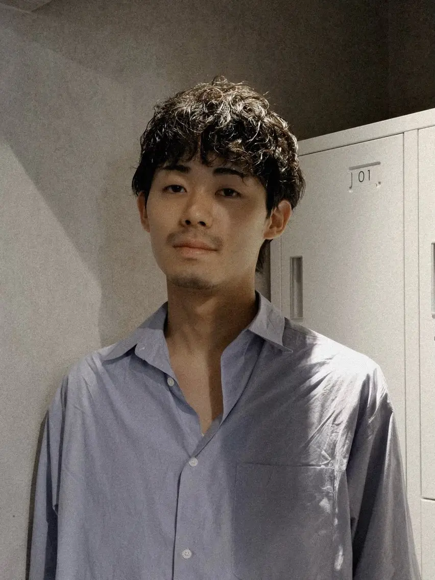 ショート パーマ くせ毛 外国人風カラー カット パーマ お洒落カジュアル🍃 まなとのヘアスタイル