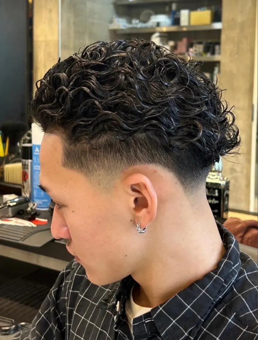 ショート パーマ パーマ 文月 FUZUKIのヘアスタイル