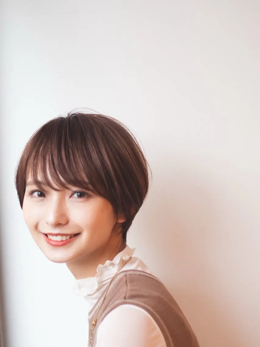 ショート ショートヘア カット たなべ かずきのヘアスタイル