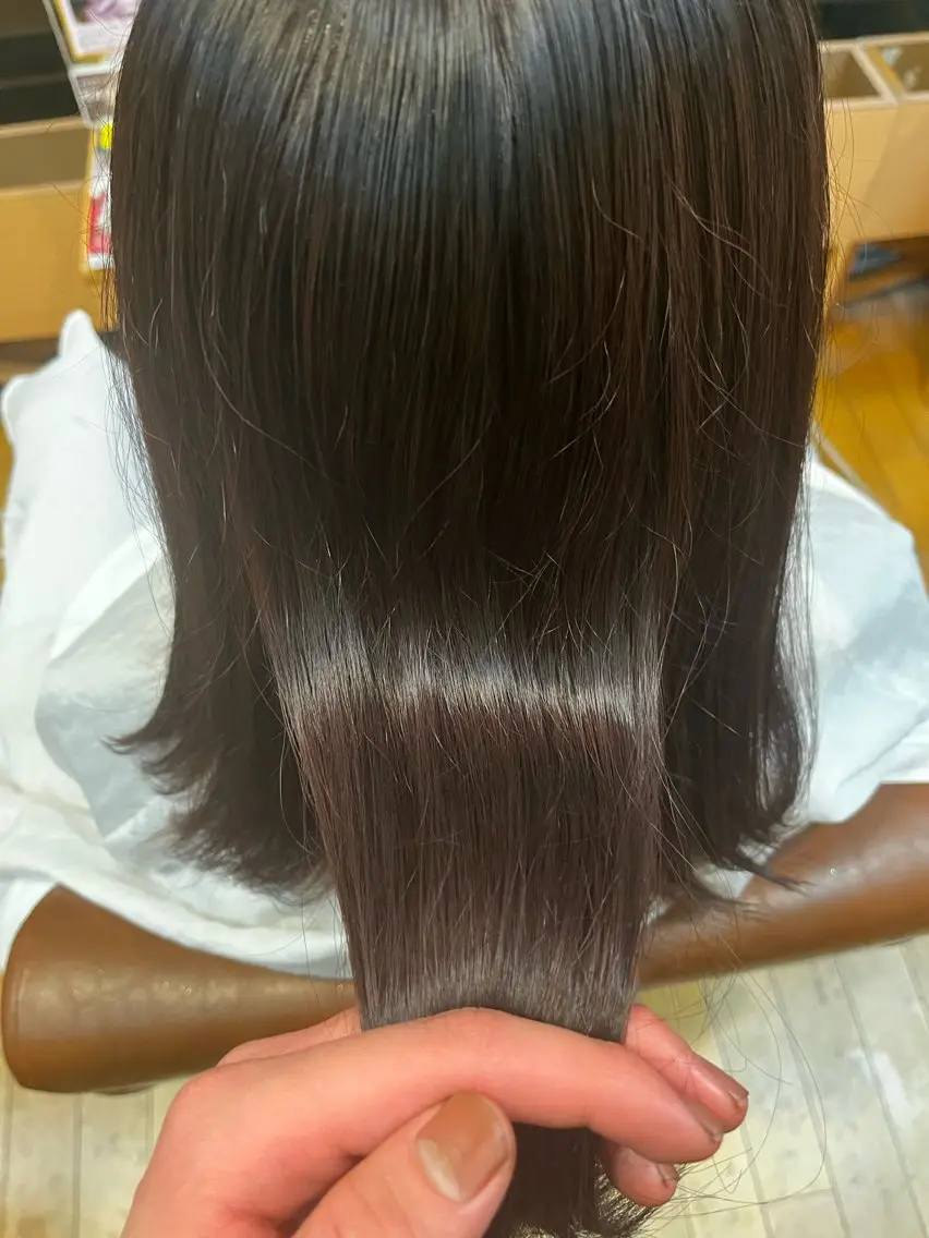 カラー ブラウンカラー igrek田口 響希のヘアスタイル