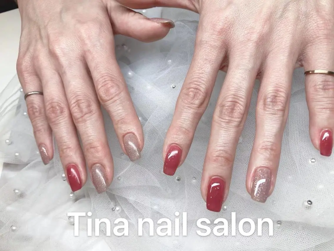 ネイル Tinaネイル 難波のネイルデザイン