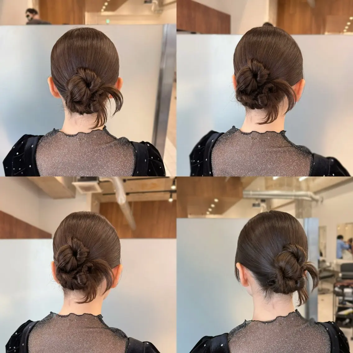 ロング カラー ヘアアレンジ 結婚式・ブライダル デート ヘアセット 縮毛矯正+モテカラー 🎀✨MIHOのヘアスタイル