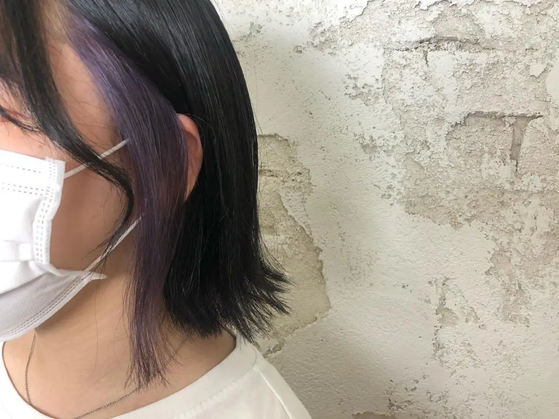 ショート カラー カット ヘアカラー トリートメント ヘッドスパ ヘアセット ️韓国ヘア／レイヤー カット❤️Yūkaのヘアスタイル
