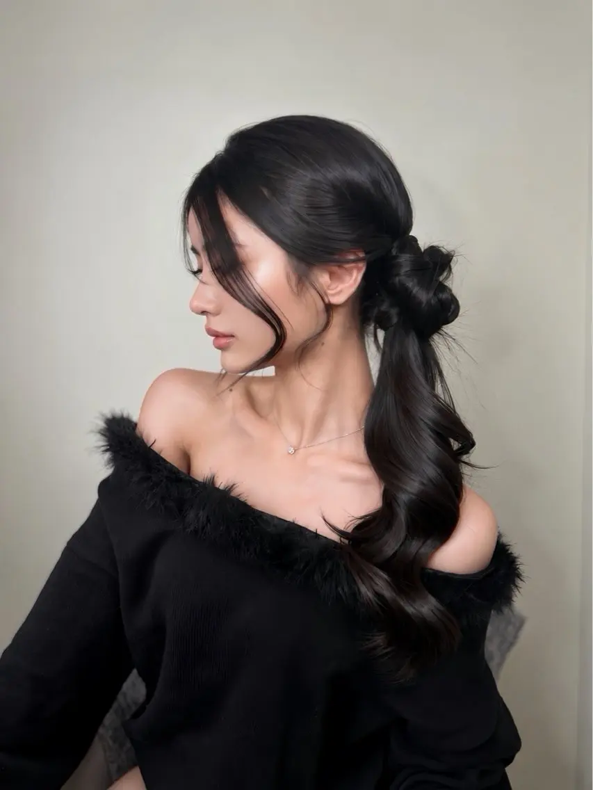 ヘアセットの写真