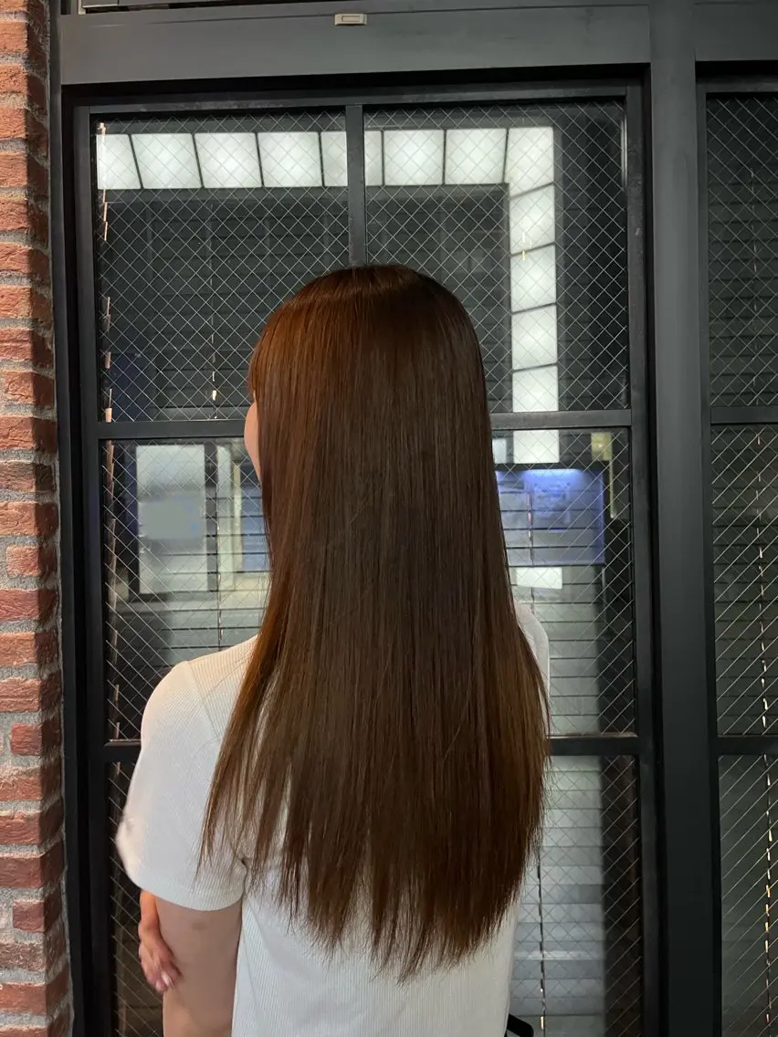 ロング パーマ 縮毛矯正 Kanon 🌺のヘアスタイル