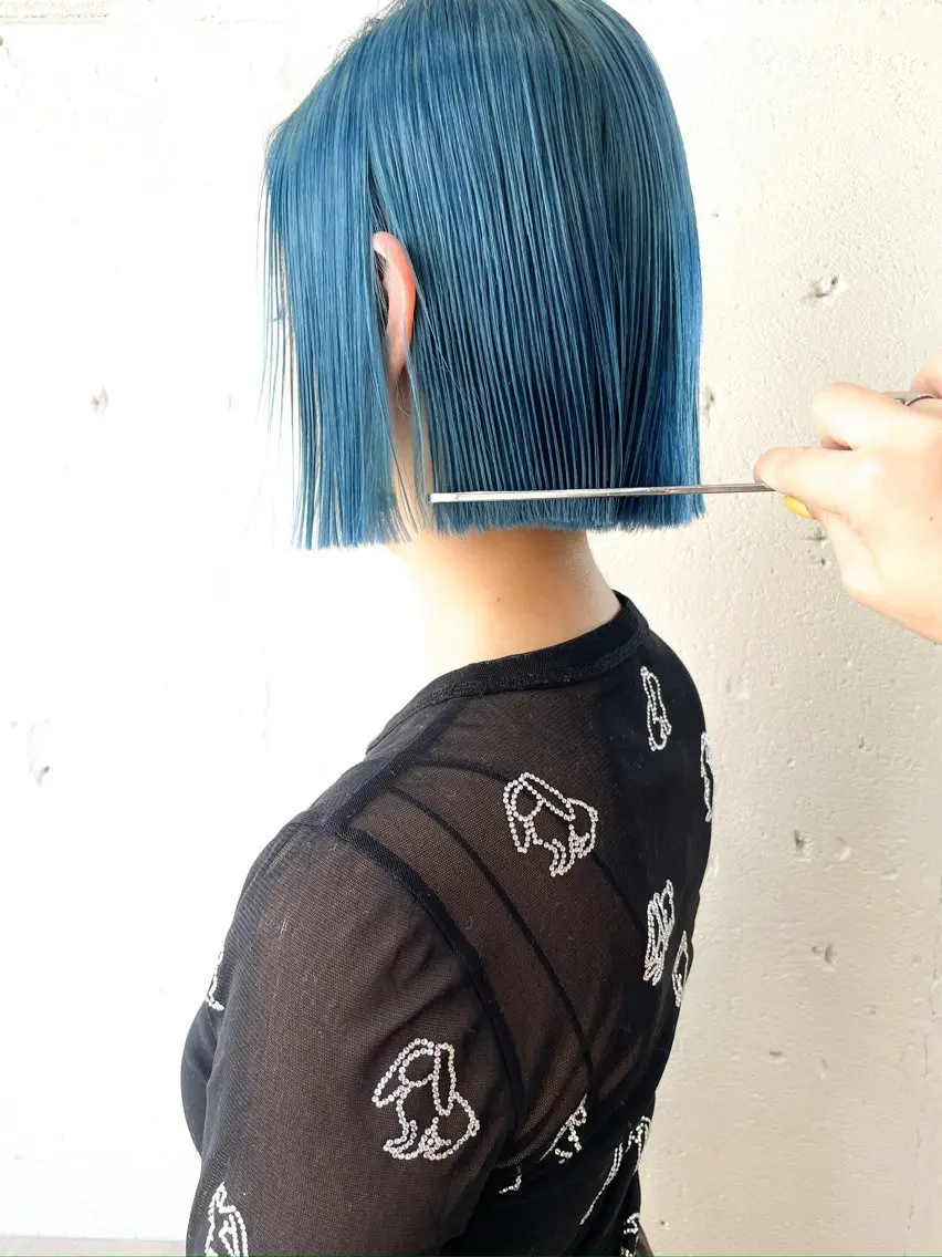 ショート ヘアカラー ショート✨ボブ✨代表 新田見美仁のヘアスタイル