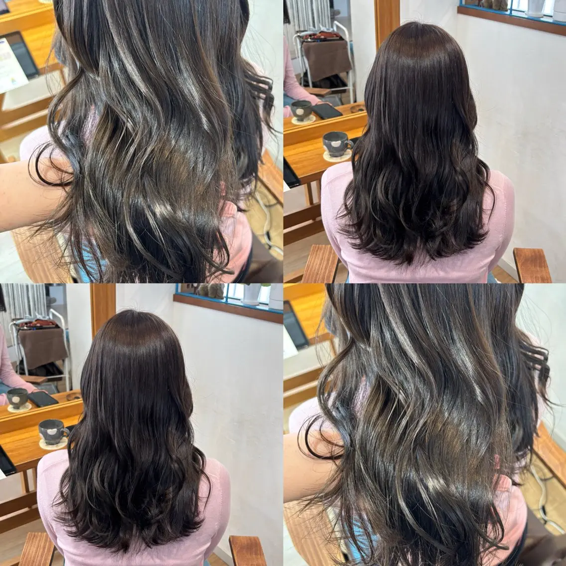 ロング カラー ベージュカラー 透明感カラー オリーブベージュ RINNO🌷透明感 カラー/髪質改善のヘアスタイル