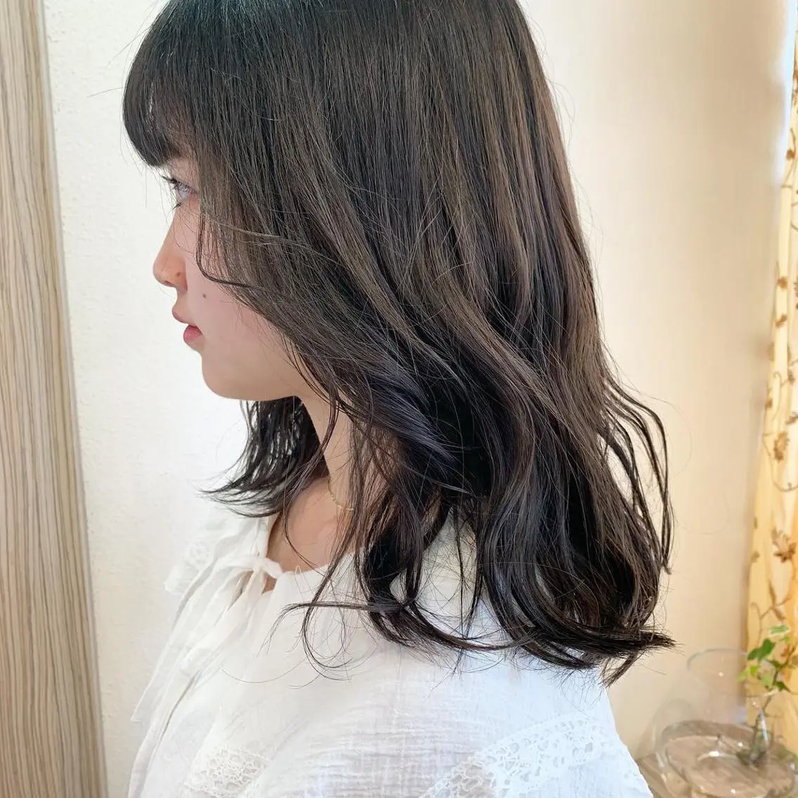 ロング ヘアカラー トリートメント ヘアセット 🌸スタイリスト 山浦美恵のヘアスタイル