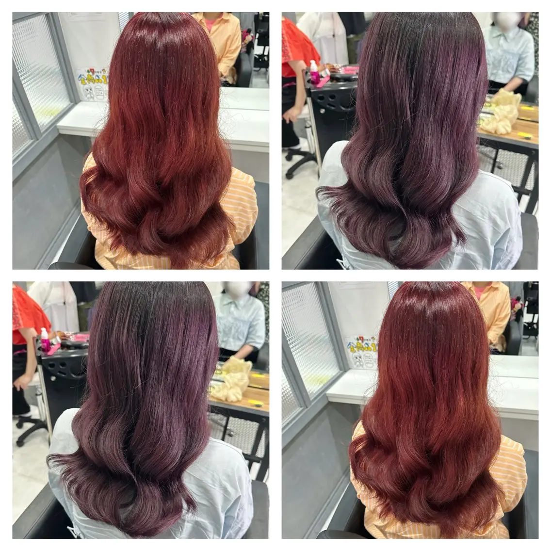 セミロング カラー ヘアアレンジ ヘアカラー トリートメント ヘアセット 🎀推し活ヘアー🎀 Yuuna🐰💖のヘアスタイル