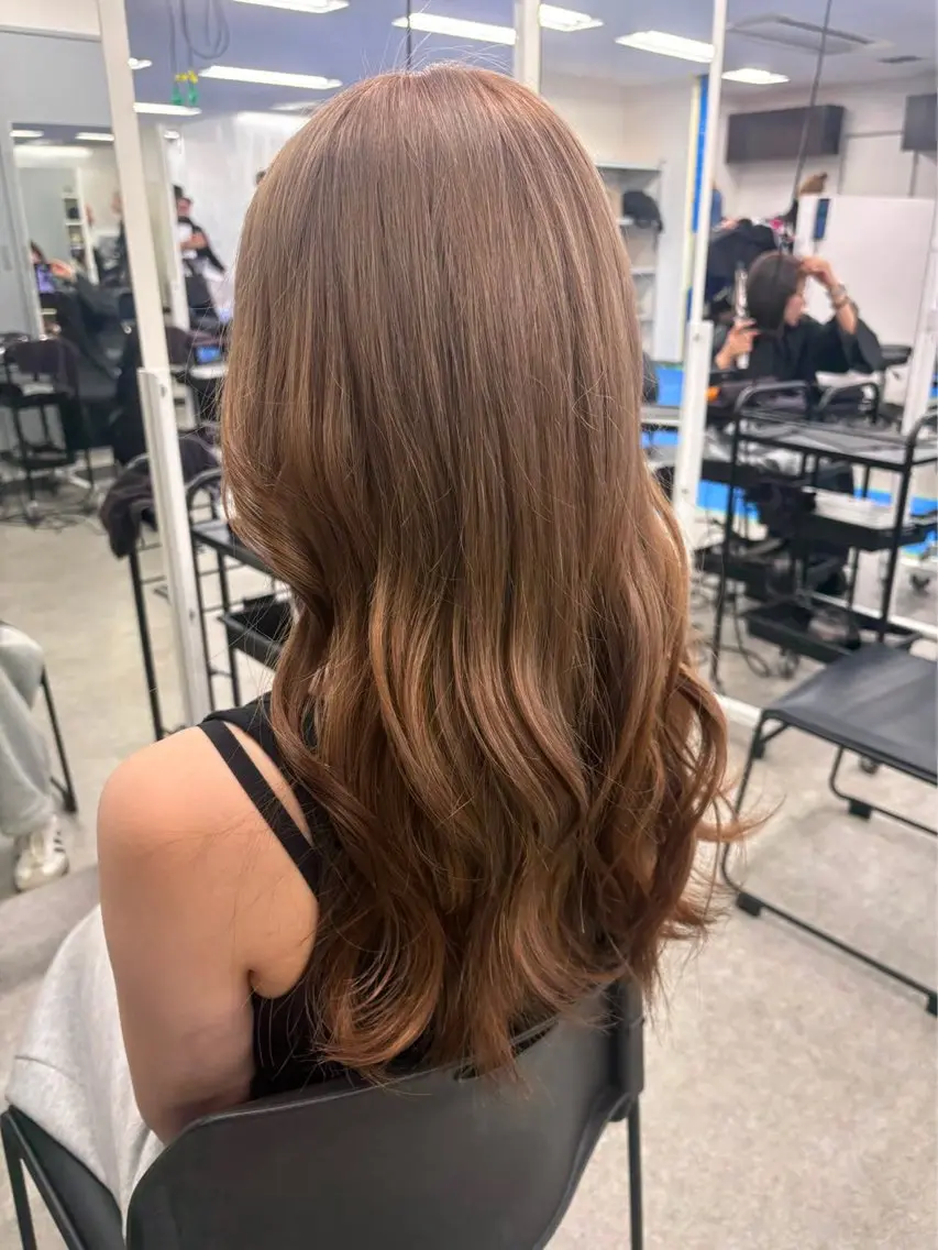 ロング カラー メンズ ヘアカラー honoka💄💋 /オリーブカラー特化のヘアスタイル