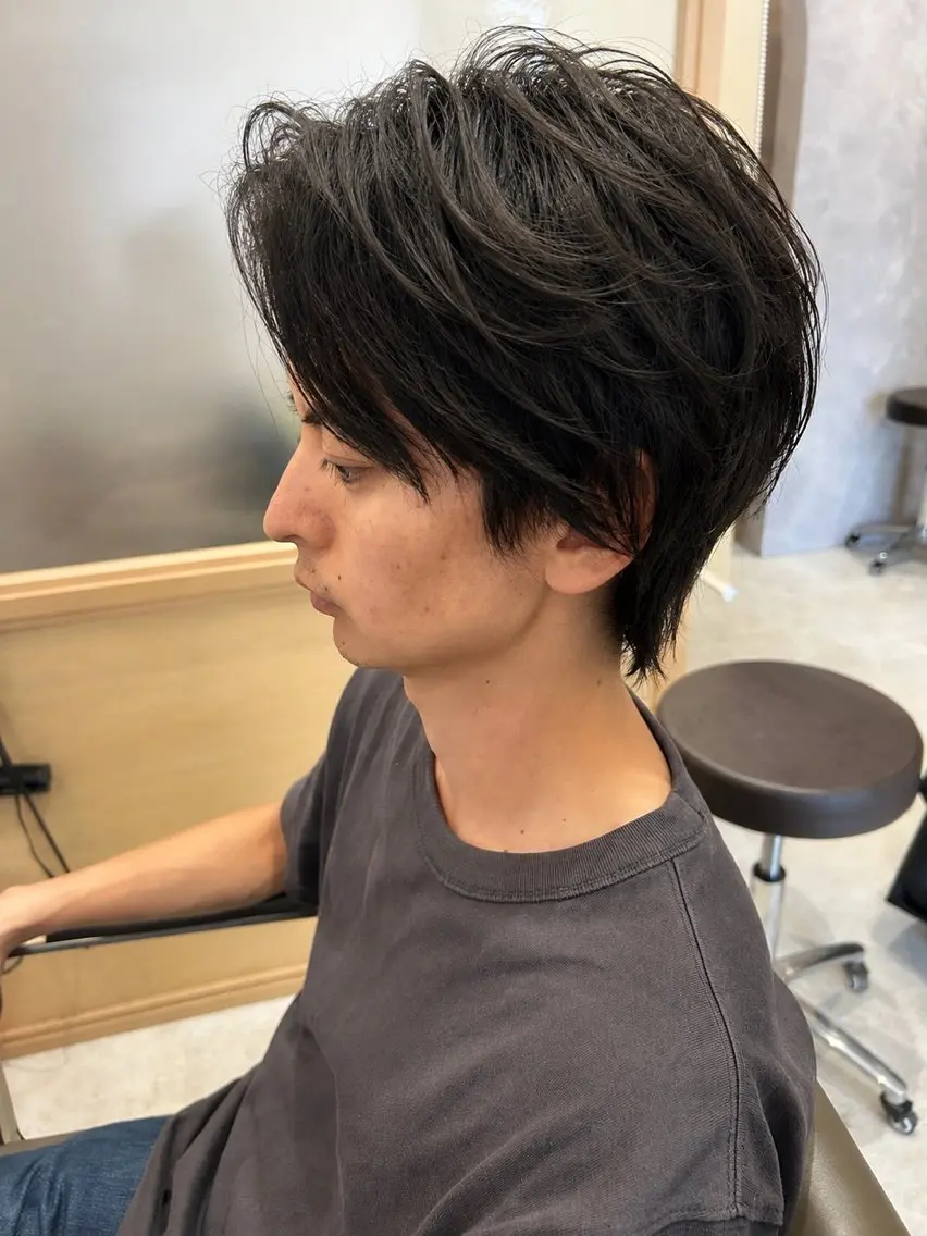 ショート メンズ カット トリートメント ヘッドスパ 久木原 ゆりのヘアスタイル