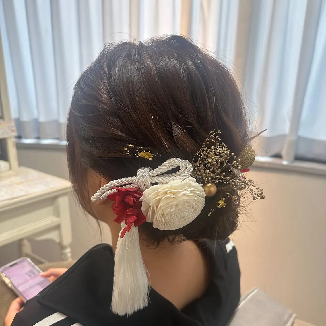 ヘアアレンジ ヘアセット さとう めい /ヘアセット/着付けのヘアスタイル