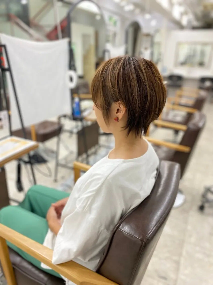 ショート 💠レディース特化 外崎美柚💠のヘアスタイル