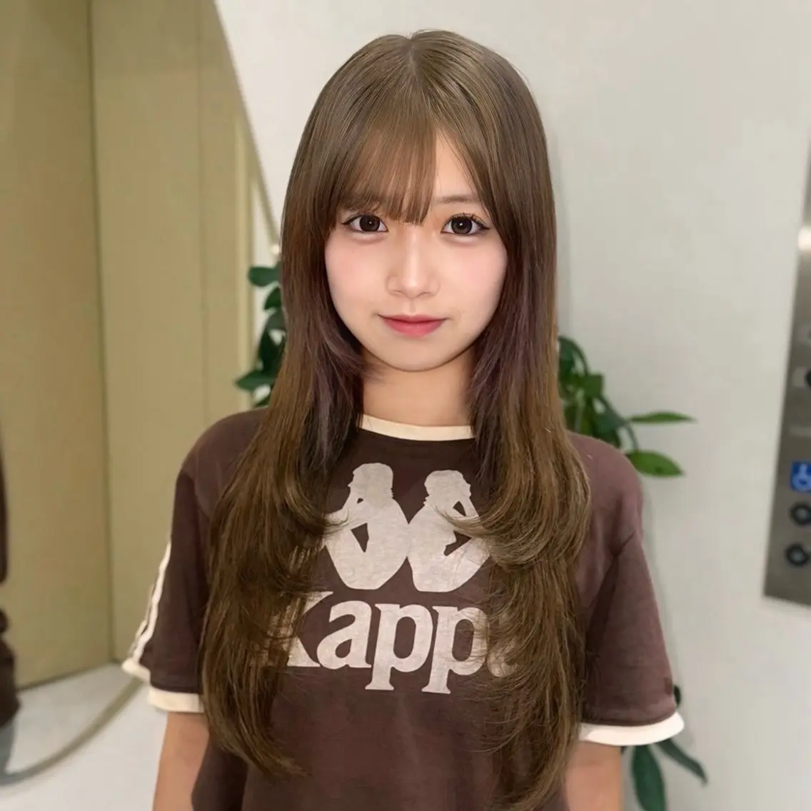 ロング カット トリートメント Zina天神🌻 Honokaのヘアスタイル