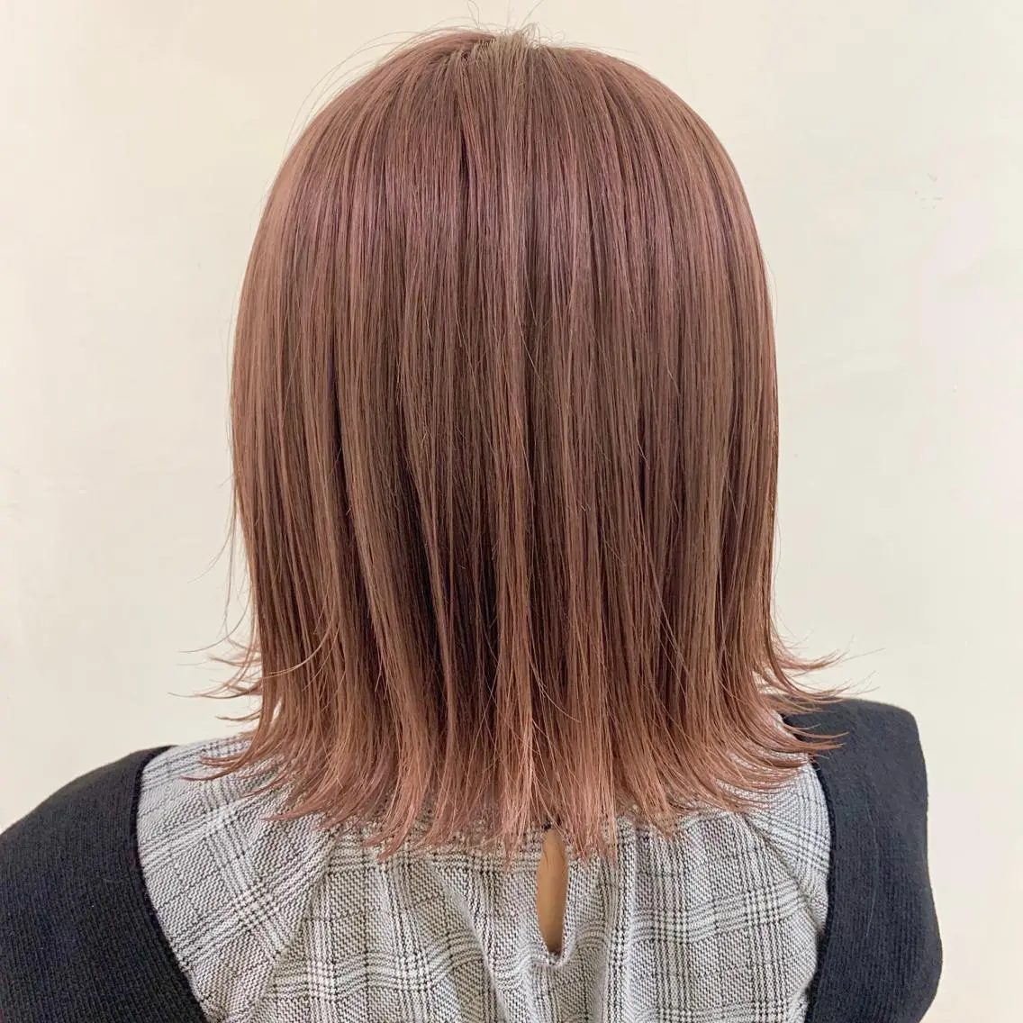 カラー ピンクカラー 窪田 椋介のヘアスタイル