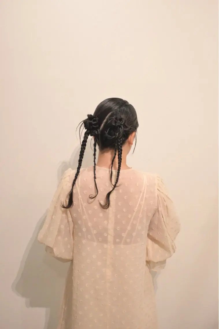 ヘアアレンジ ヘアセット Mikazuki オーナーTeradaのマツエク・マツパデザイン