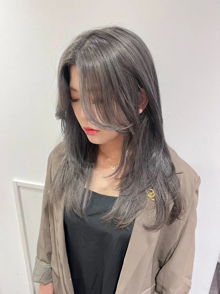 似合わせカット💇‍♀️ダブルカラー(ブリーチあり、なし両方いけます🪽の写真