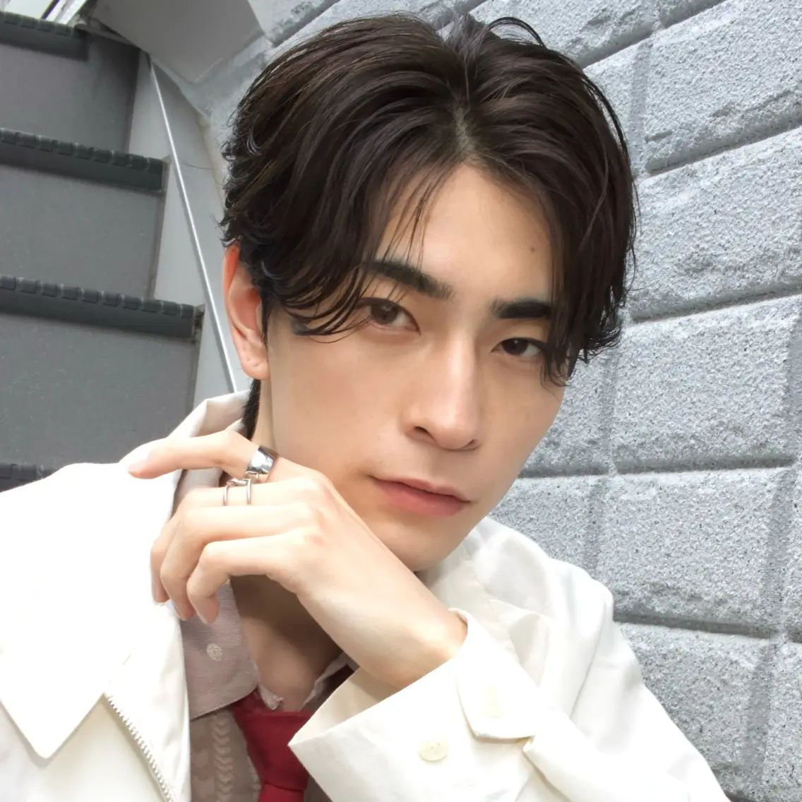 ショート カラー パーマ メンズ メンズパーマ くせ毛 トリートメント カット 朝楽メンズパーマ 🥇メンズカット吉田のヘアスタイル