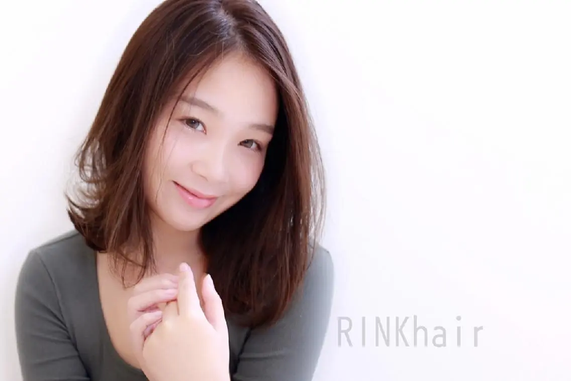 ミディアム 【女性指名No.1】 西口直子のヘアスタイル