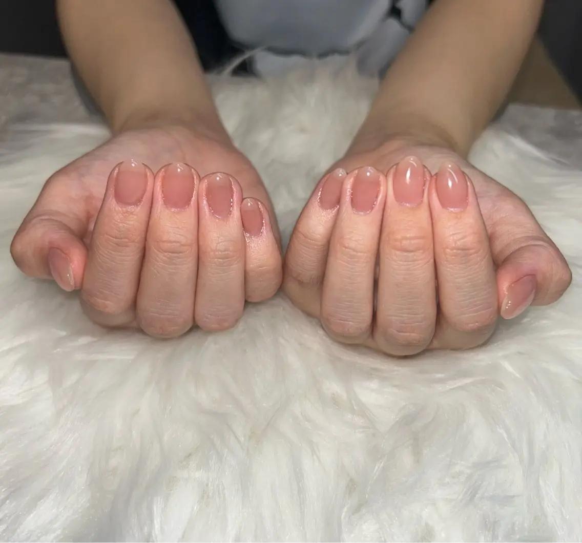 ネイル ピンク Larme himenaのネイルデザイン