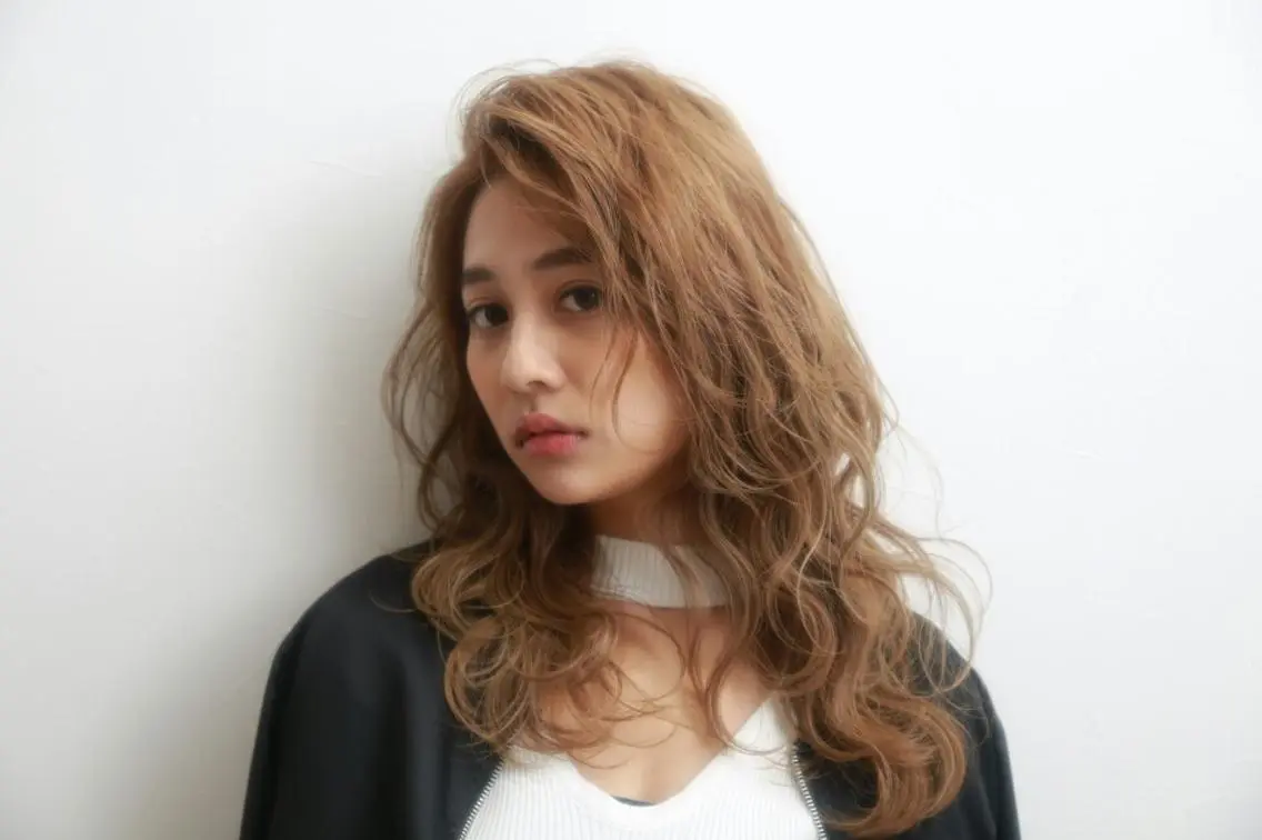 カラー ロング ショートヘアー◎ 縮毛矯正◎のヘアスタイル
