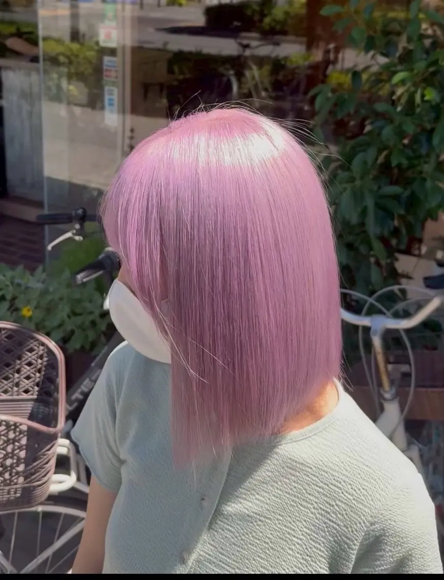 カラー 一宮 淚のヘアスタイル
