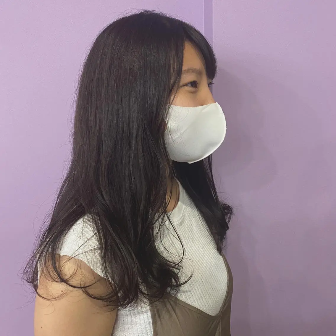 カラー くぎた とわのヘアスタイル