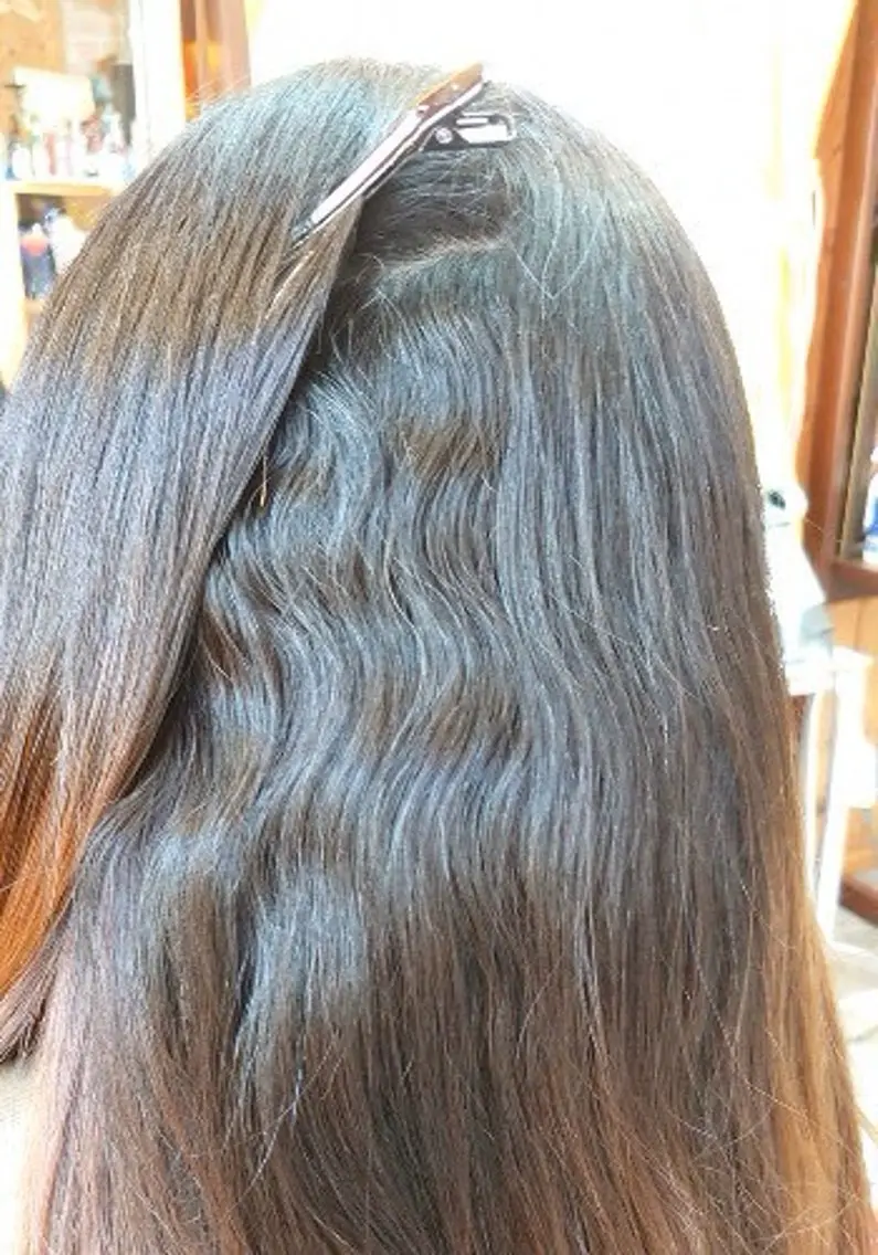 縮毛矯正 ひなた/韓国ヘアー☆ *カラーモデル募集中のヘアスタイル