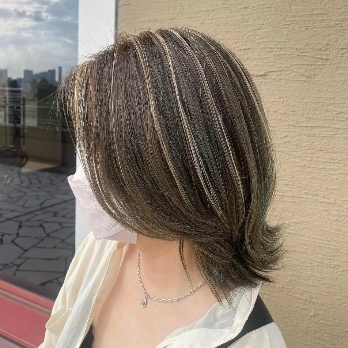 ショート カラー ヘアカラー トリートメント ヘッドスパ 【カラー指名No1✨ 】HIBIKI国分寺のヘアスタイル
