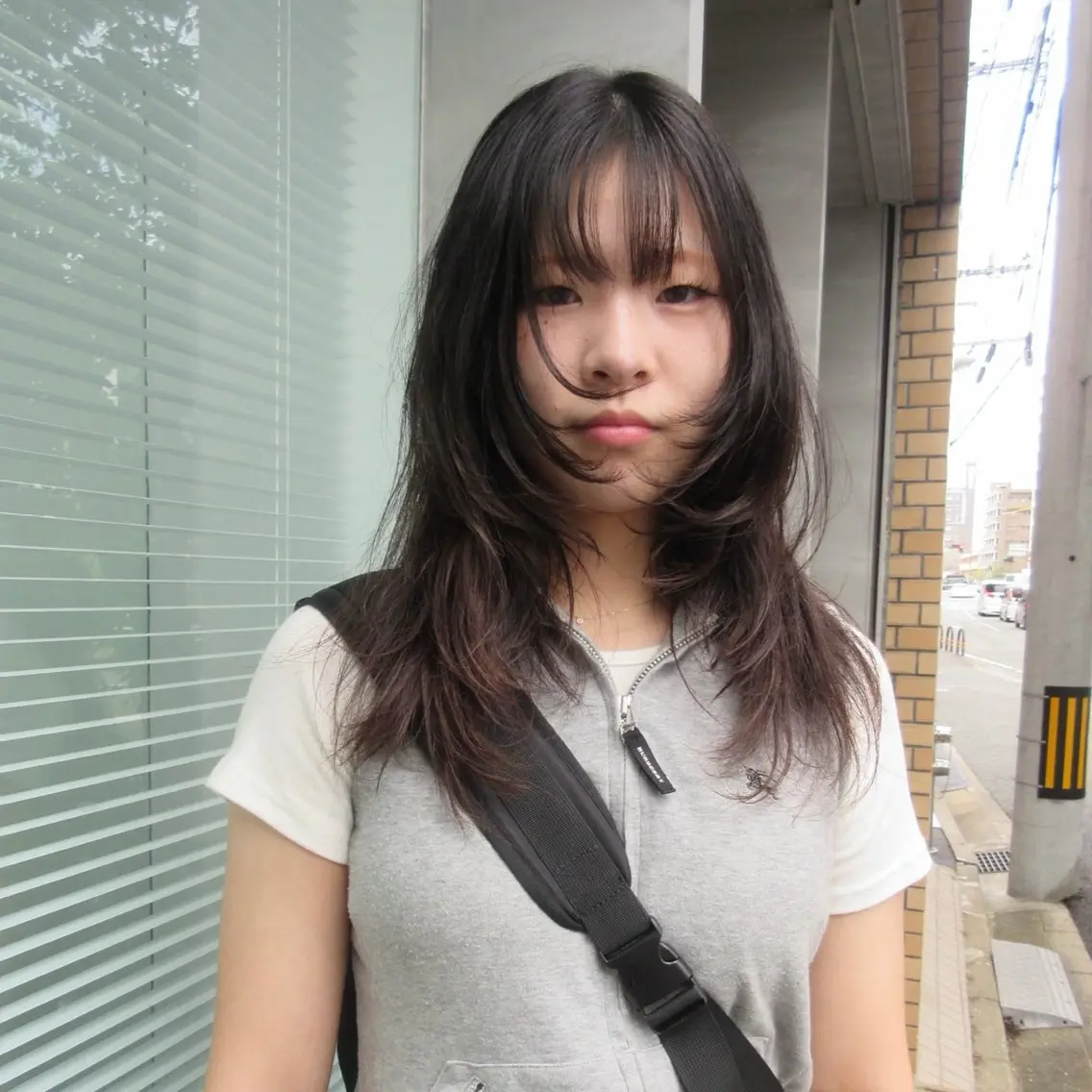 セミロング レイヤーカット qpula misuzuのヘアスタイル