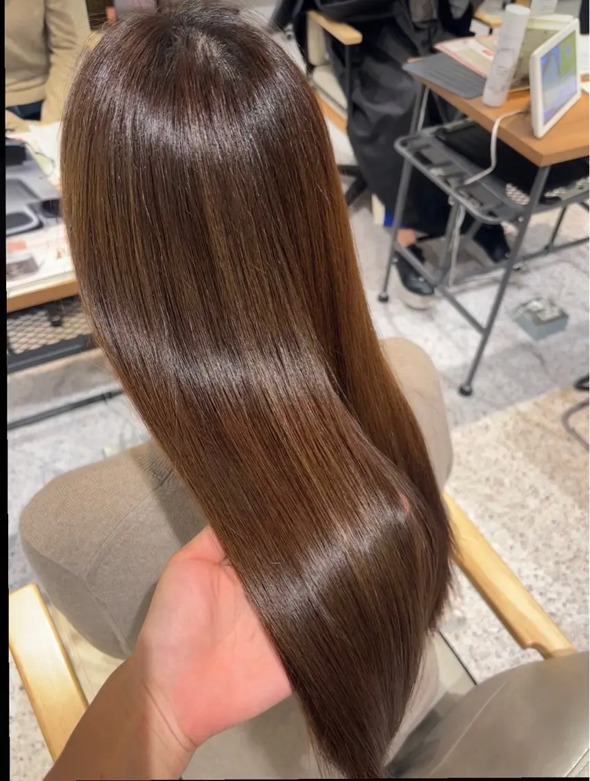 ロング カラー ヘアカラー Wカラー/ワンカラー ジュリ❤️‍🔥のヘアスタイル