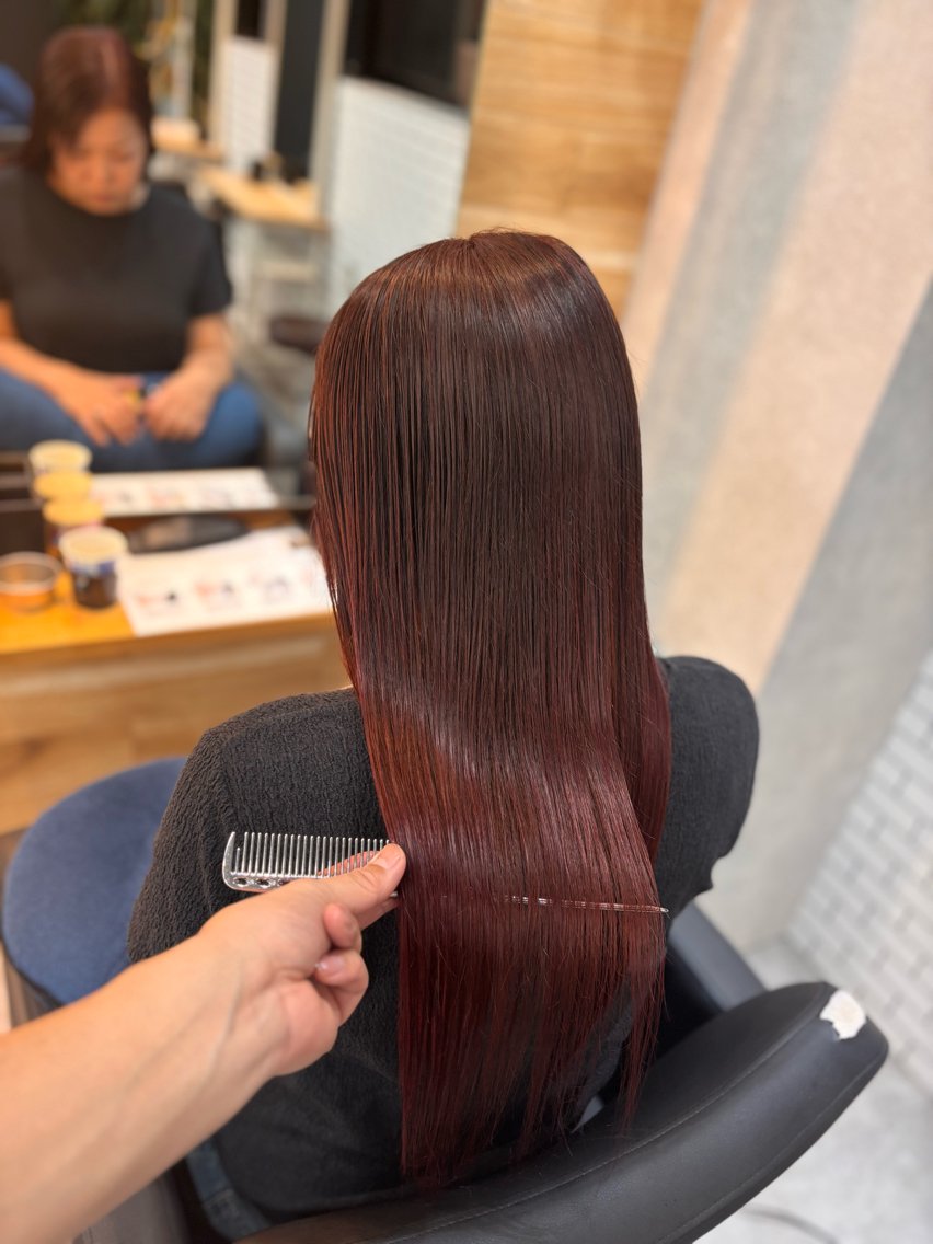 セミロング 小川 海のヘアスタイル