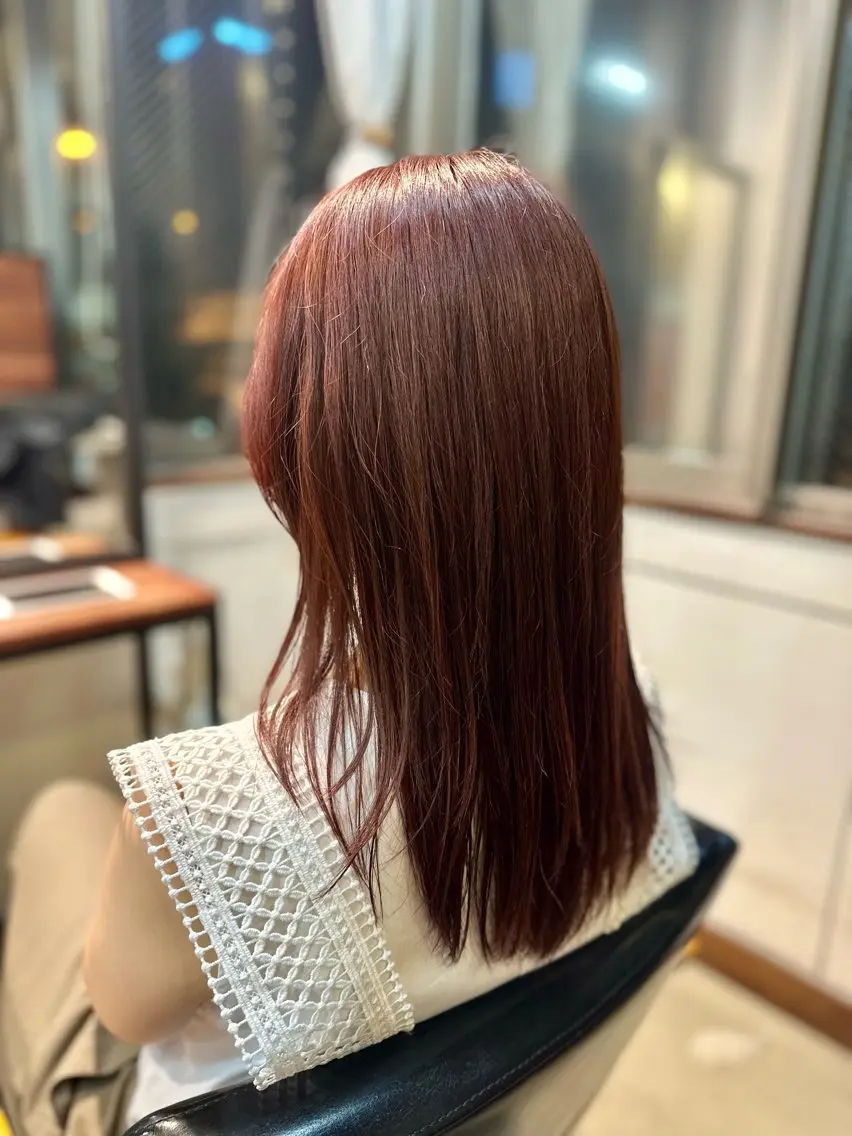 セミロング カラー ✨菅近 湧太✨のヘアスタイル